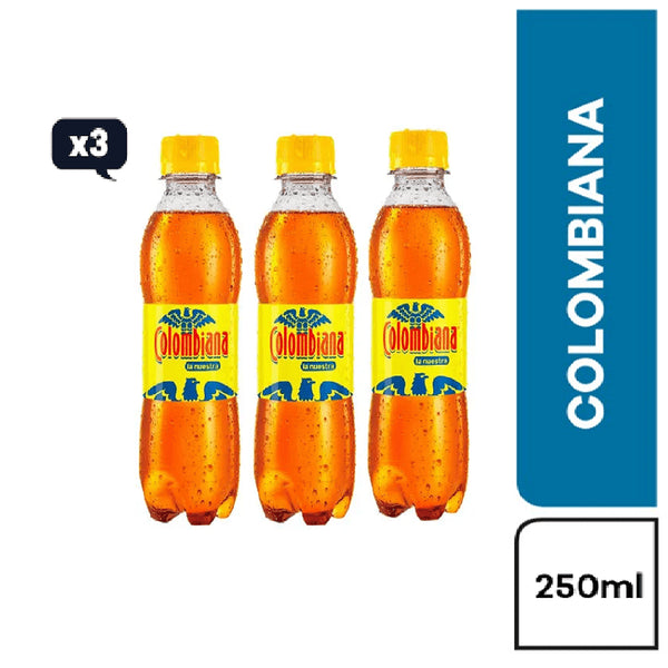 GASEOSA POSTOBON COLOMBIANA PET 250 TRI